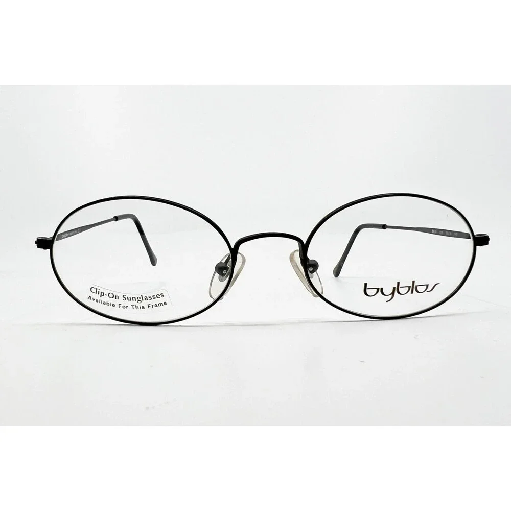 Byblos 624 305 Eyeglasses Frames Black Full Rim 50-18-140 15277